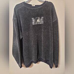 Disney Mickey Mouse Charcoal Crewneck Sweater